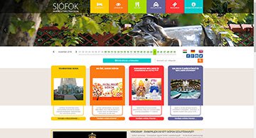 Siófok város hivatalos turisztikai oldala